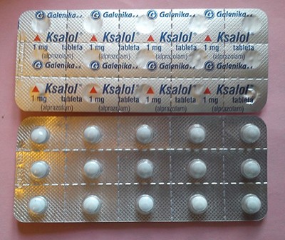 Xanax Alprazolam 1 mg by Abbott