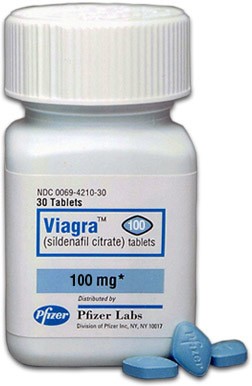 Brand Viagra 100 mg - bottle of 30 pills D