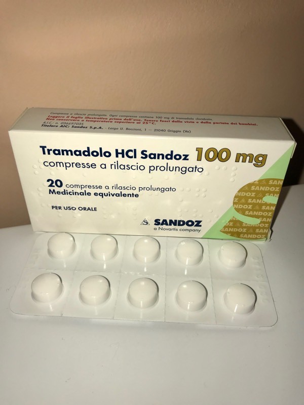 Tramadol 100 mg Brand by Sandoz