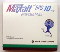 Maxalt Genérico Rizatriptán 5 mg