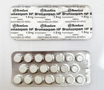 Bromazepam by Hemofarm 1.5 mg