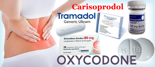 tramadol oxycodone carisoprodol
